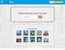Tablet Screenshot of everyrent.com